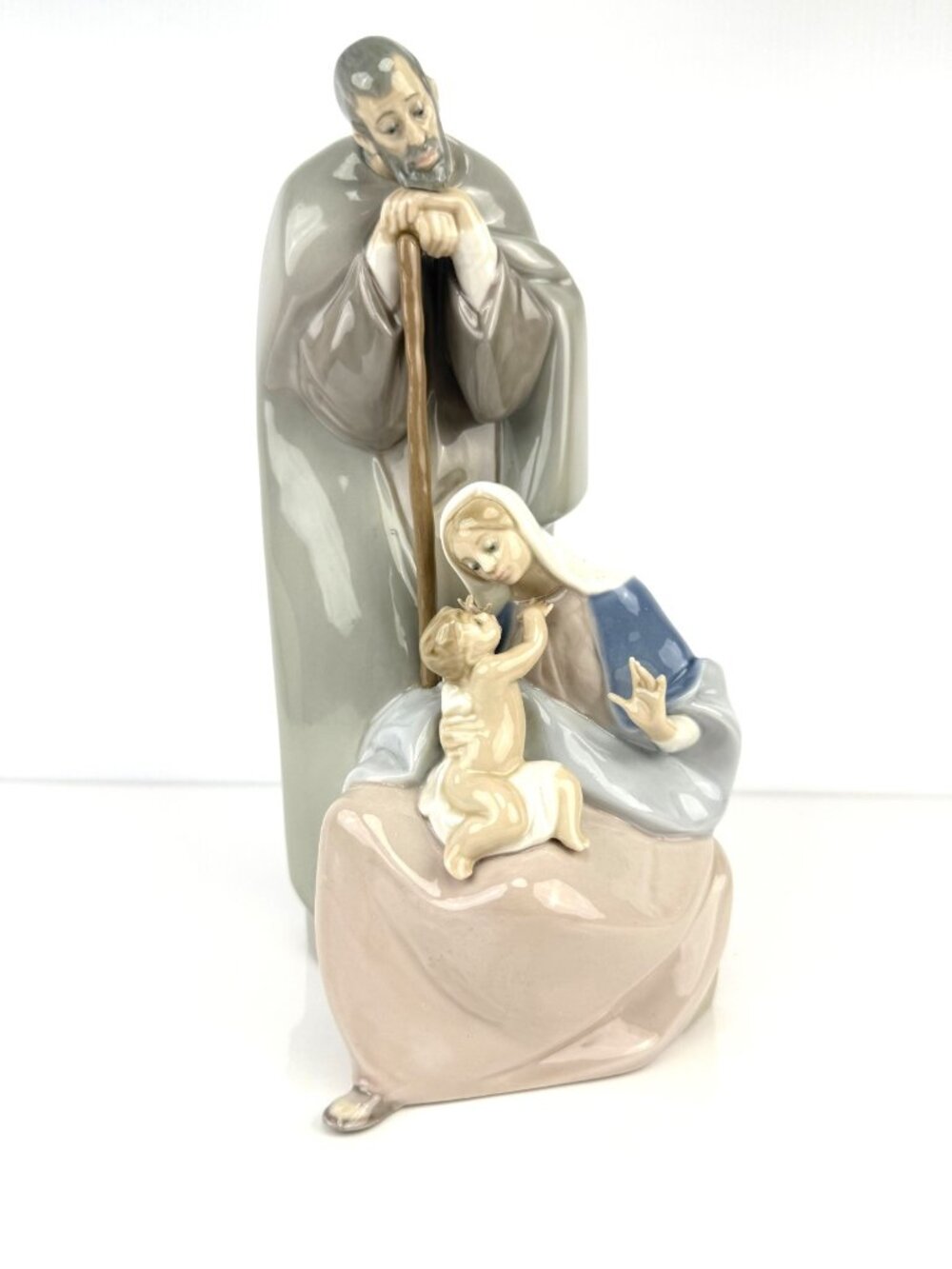 LLADRO Blessed Family 1499 Glazed Porcelain Figurine Sculpture Fulgencio Garcia